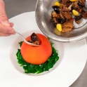 The Mira - organic tomato and mushroom dish